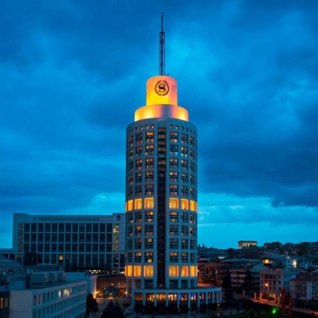 Sheraton Towers, Ankara - Türkiye integrated building technology systems reference by Titan BT
